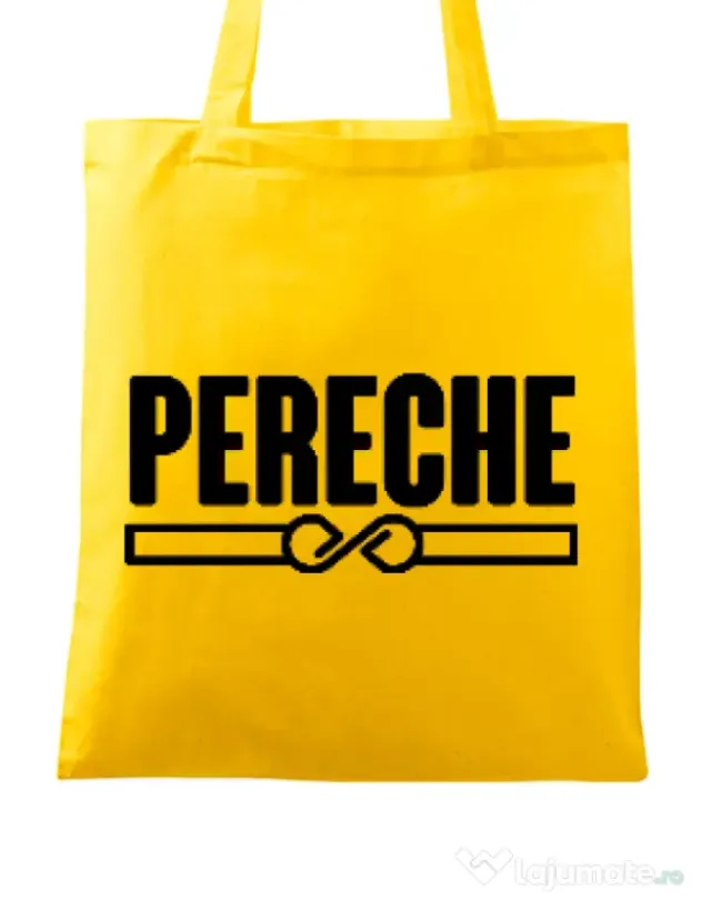 Sacosa din panza Pereche Galben