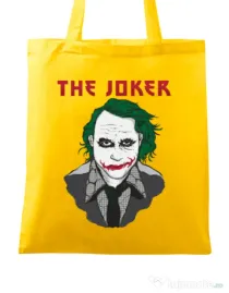 Sacosa din panza The joker Galben
