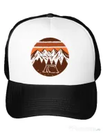 Sapca personalizata Beauty mountain Alb