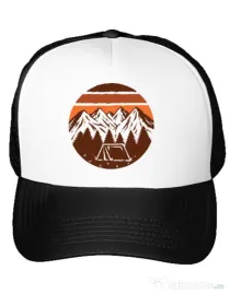 Sapca personalizata Beauty mountain Alb