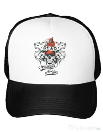 Sapca personalizata Dead rockers Alb