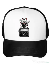 Sapca personalizata Lets rock Alb