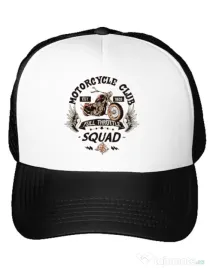 Sapca personalizata Motorcycle club Alb