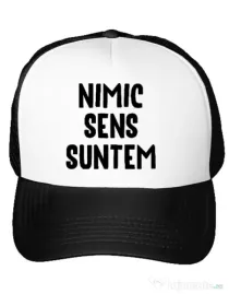 Sapca personalizata Nu are sens 1 Alb