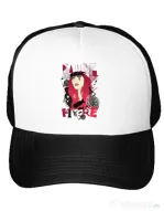 Sapca personalizata Raining fire Alb