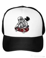 Sapca personalizata Trooper trick Alb