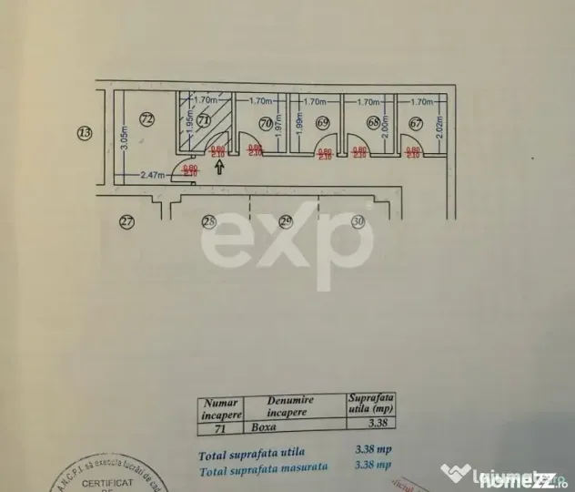 Doua camere Piata Alba Iulia //Loc de parcare/Boxa - Bucuresti (Bucuresti-Ilfov)