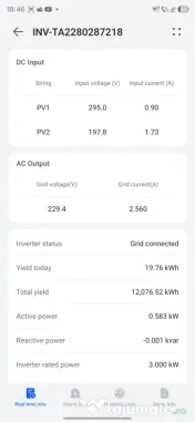 Invertor hibrid monofazat Huawei SUN2000-3KTL-L1, 3 kW