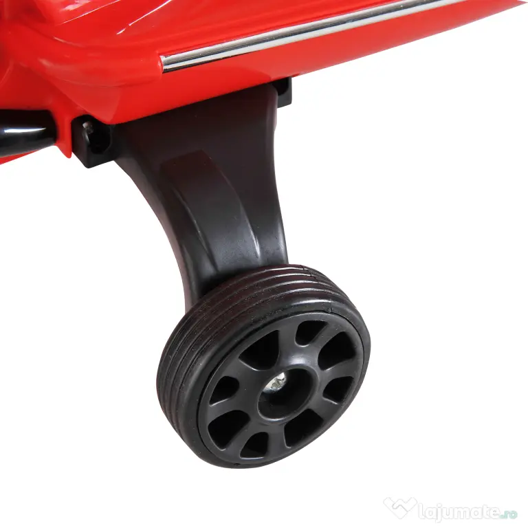 HOMCOM Motocicletă Electrică pentru Copii, 6V cu Muzică, Lumini și Sunete, 102x50,5x75,5 cm, Roșu | Aosom Romania