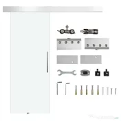 Homcom Usa Glisanta Sticla Satinata 90×205 cm 