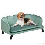 PawHut Canapea Verde pentru Caini pana la 32kg