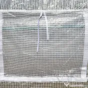 Outsunny Seră Tunel pentru Grădină, 6x3x2 m, cu 8 Ferestre și Ușă Rulantă, Cadru Metalic Galvanizat și Prelată PE Impermeabilă, Verde 