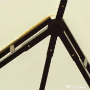 Outsunny Foișor cu Dublu Acoperiș, Design Elegant, Rezistent la Intemperii, Crem, 3x4m | Aosom Romania 