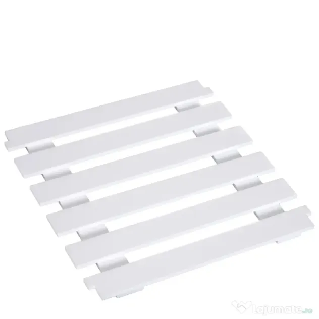 HOMCOM Cărucior pentru Bucătărie cu Sertare și Suport pentru Sticle Design Elegant în Lemn și Alb | Aosom Romania