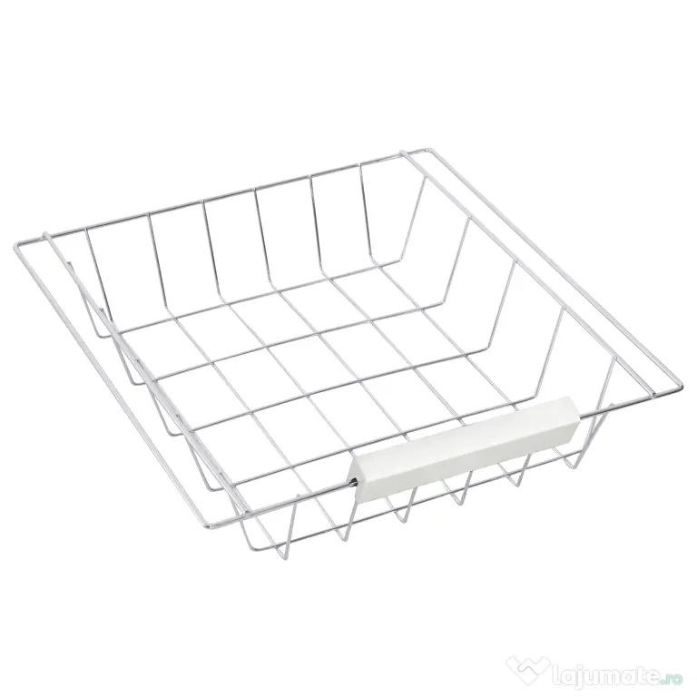 HOMCOM Cărucior pentru Bucătărie cu Sertare și Suport pentru Sticle Design Elegant în Lemn și Alb | Aosom Romania