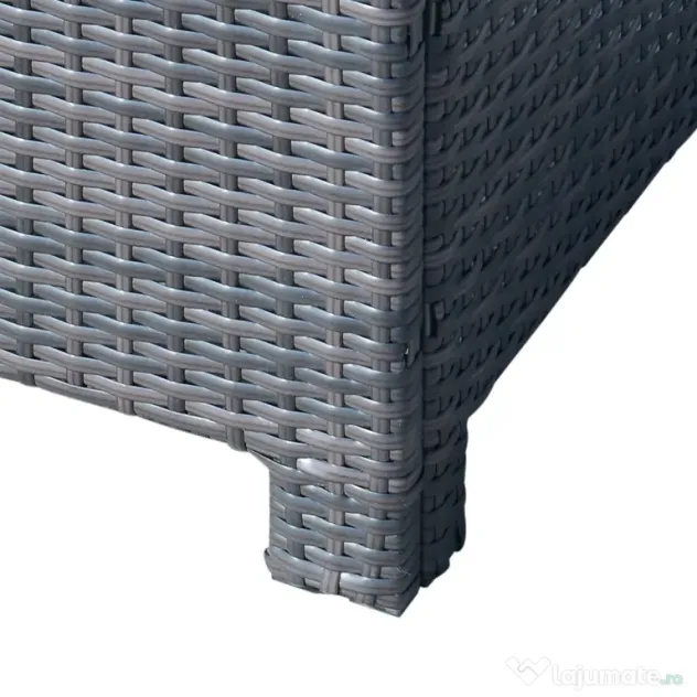 Outsunny masuta exterior, sticla securizata, 85x50x39cm, maro | Aosom Romania