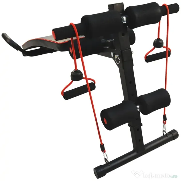 HOMCOM banca fitness multifunctionala, reglabila 56.5x136 cm | Aosom Romania