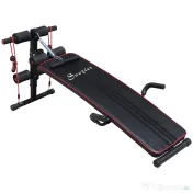 HOMCOM banca fitness multifunctionala, reglabila 56.5x136 cm | Aosom Romania