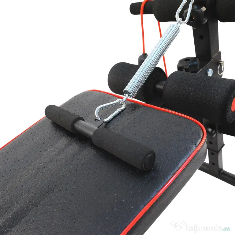HOMCOM banca fitness multifunctionala, reglabila 56.5x136 cm | Aosom Romania