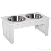 PawHut boluri hrana animale, suport inclus, 44x24x15cm | Aosom Romania 