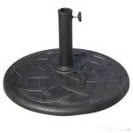 Baza pentru Umbrela de Gradina Outsunny din Rasina, Φ54.5cm 19kg, Bronz | Aosom Romania