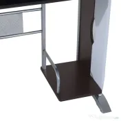 HOMCOM Birou pentru PC cu Sertare in Lemn, 100x52x75cm, Maro 