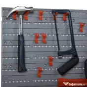 DURHAND 44bucati Suport container pentru scule cutii reglabile si detasabile montabil pe perete 
