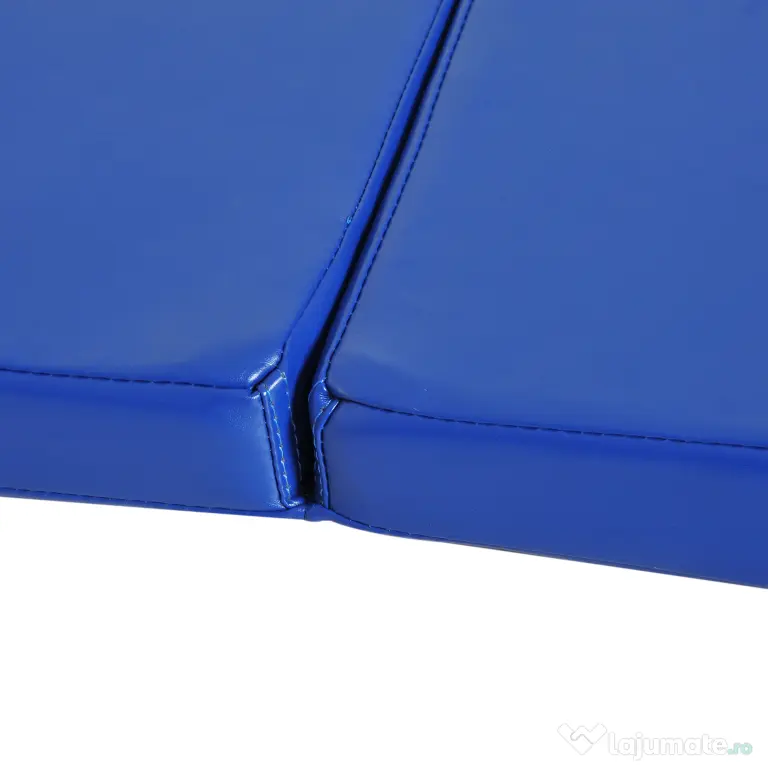 HOMCOM Saltea de Gimnastică Pliabilă și Antiderapantă 180x60x5 cm Albastru | Aosom Romania