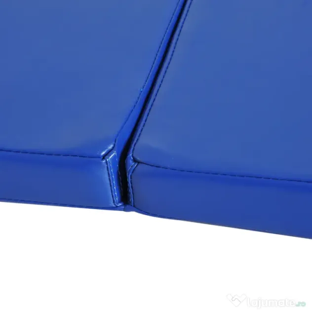 HOMCOM Saltea de Gimnastică Pliabilă și Antiderapantă 180x60x5 cm Albastru | Aosom Romania
