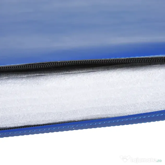HOMCOM Saltea de Gimnastică Pliabilă și Antiderapantă 180x60x5 cm Albastru | Aosom Romania