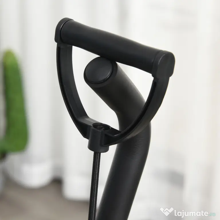 HOMCOM Stepper Profesional Fitness cu Manubriu si Corzi, 40x48x118cm