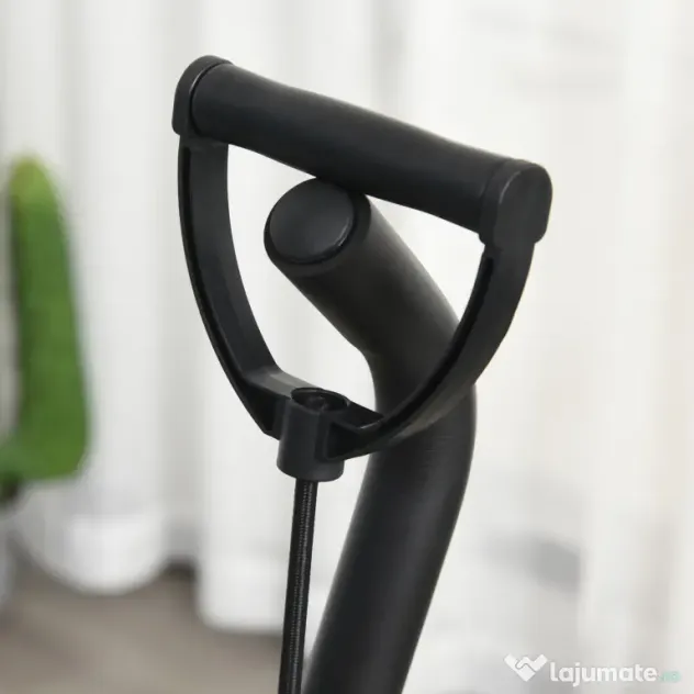 HOMCOM Stepper Profesional Fitness cu Manubriu si Corzi, 40x48x118cm