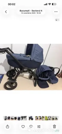 Vand caurcior 3.1 PEG Perego inclusiv scaun masa
