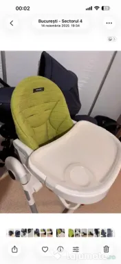 Vand caurcior 3.1 PEG Perego inclusiv scaun masa