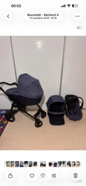Vand caurcior 3.1 PEG Perego inclusiv scaun masa
