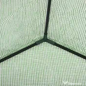 Outsunny Sera de Grădină din Oțel și Plastic PE cu 4 Rafturi, Frânghii și Țăruși Inclusi, 141x72x191 cm, Verde | Aosom Romania 
