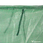 Outsunny sera din otel, copertina PE 180x90x90 cm, verde 