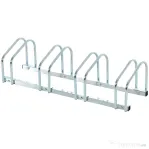 Homcom Suport Biciclete – Otel 110×33×27 cm, 4 Locuri