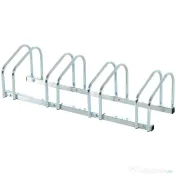 Homcom Suport Biciclete – Otel 110×33×27 cm, 4 Locuri 