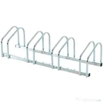 Homcom Suport Biciclete – Otel 110×33×27 cm, 4 Locuri