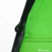 Cort de Dus Outsunny pentru Exterior cu Usa cu Fermoar, Geanta pentru Transport, 126x124x189cm, Verde | Aosom Romania 