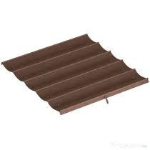 Outsunny Tettuccio di Ricambio per Gazebo 3x3 m con 10 Fori di Drenaggio Grigio | Aosom Romania