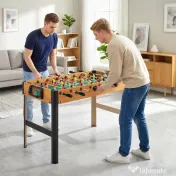 Homcom Masa Fotbal Arcade – Mini Joc Compact Cu 2 Mingi Incluse 