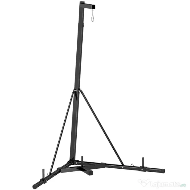 SPORTNOW Box Autoportant Reglabil 60kg Triunghi Negru | Aosom Romania