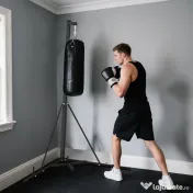 SPORTNOW Box Autoportant Reglabil 60kg Triunghi Negru | Aosom Romania 