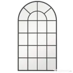 Homcom Oglinda Arcuita cu Cadrul Metalic – Design Modern