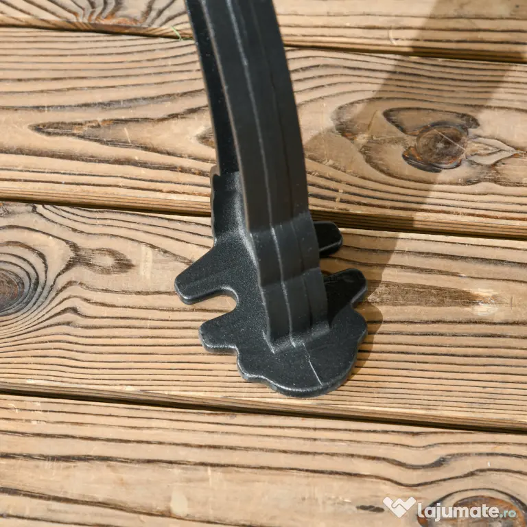 Outsunny Bancă de Exterior cu Cadru din Aluminiu, Scaun cu Două Locuri cu Cotieră Curbată, Șezut și Spătar din Lemn, 120x64x79 cm, Tec | Aosom Romania
