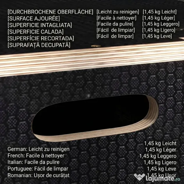 SPORTNOW Cutie Plyometrică 3-in-1 din Lemn Antiderapant, Ideală pentru Fitness Acasă, Dimensiuni 76/61/51cm | Aosom România