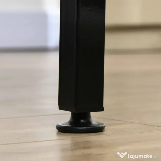 SPORTNOW Masă de biliard cu înălțime reglabilă și accesorii, din MDF și oțel, 140x63x55-75 cm, verde