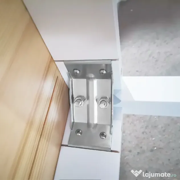 HOMCOM Masa de luat masa pentru 4, Masa de bucatarie stil rustic | Aosom Romania